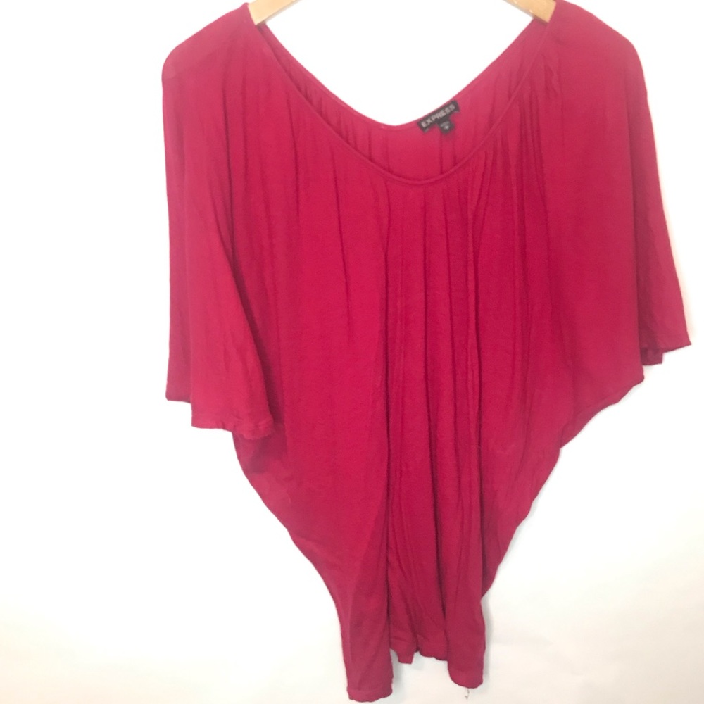 Express pink oversized tee